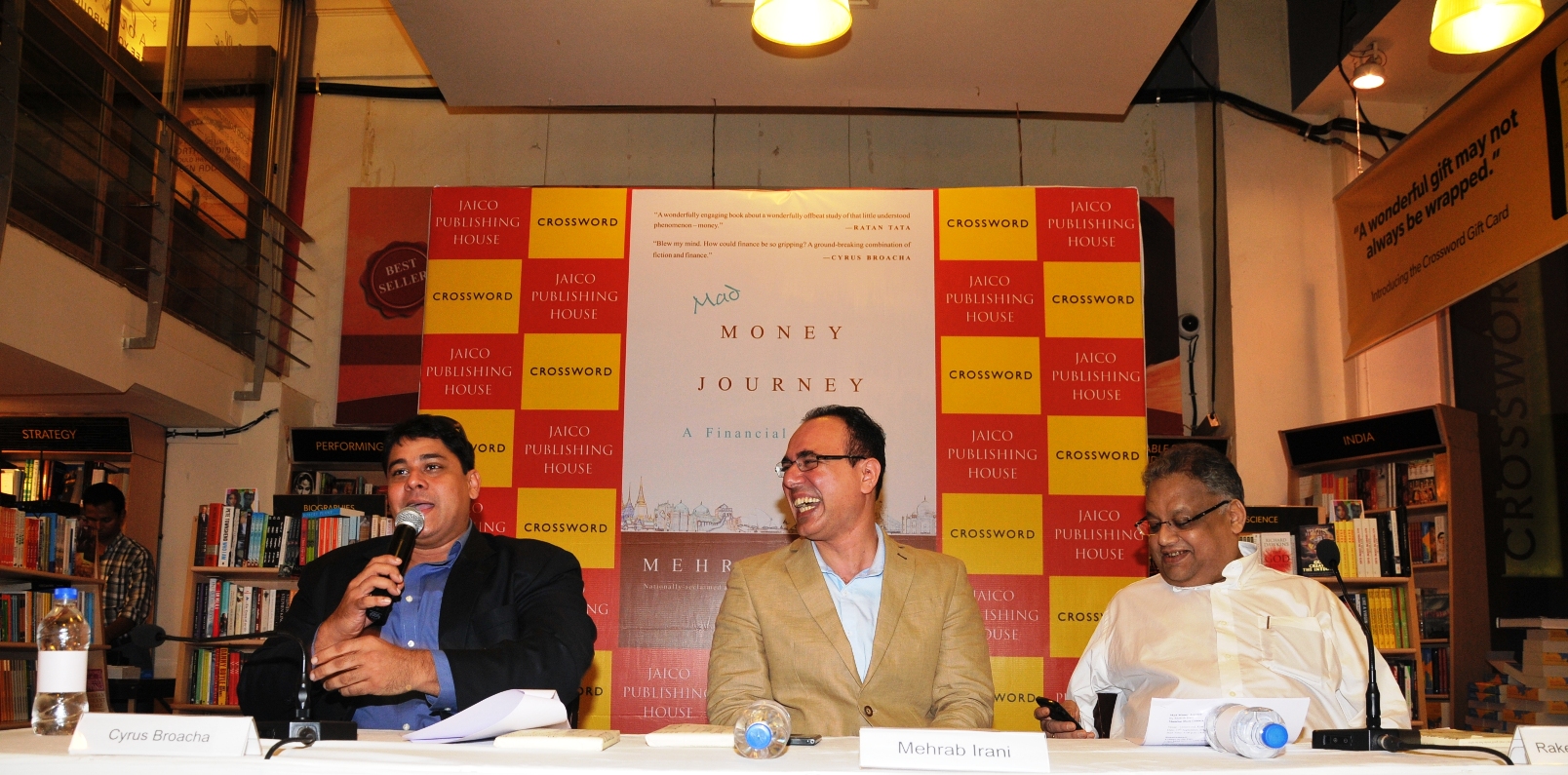 Author Mehrab Irani launches finance fiction genre with Mad Money Journey 